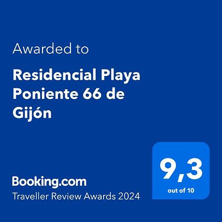 Residencial Playa Poniente 66 De Gijon Διαμέρισμα Εξωτερικό φωτογραφία